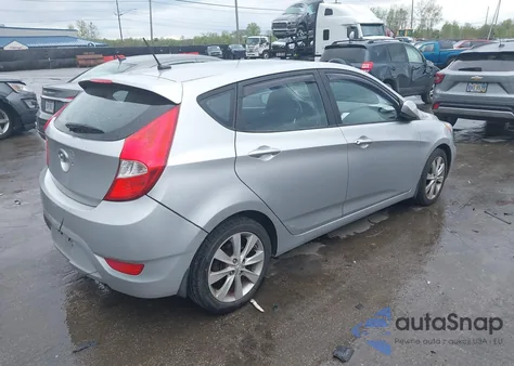 2012 Hyundai Accent Se из США, поврежденный, VIN KMHCU5AE0CU054285